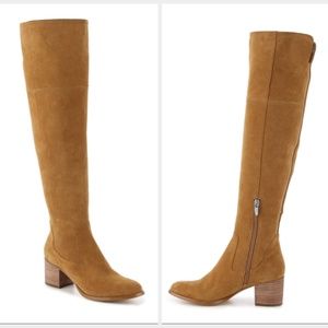 Marc Fisher Suede OTK Boots Wide